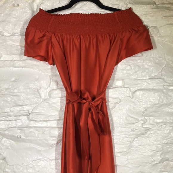 Tory Burch belted off the shoulder dress - Picture 5 of 5